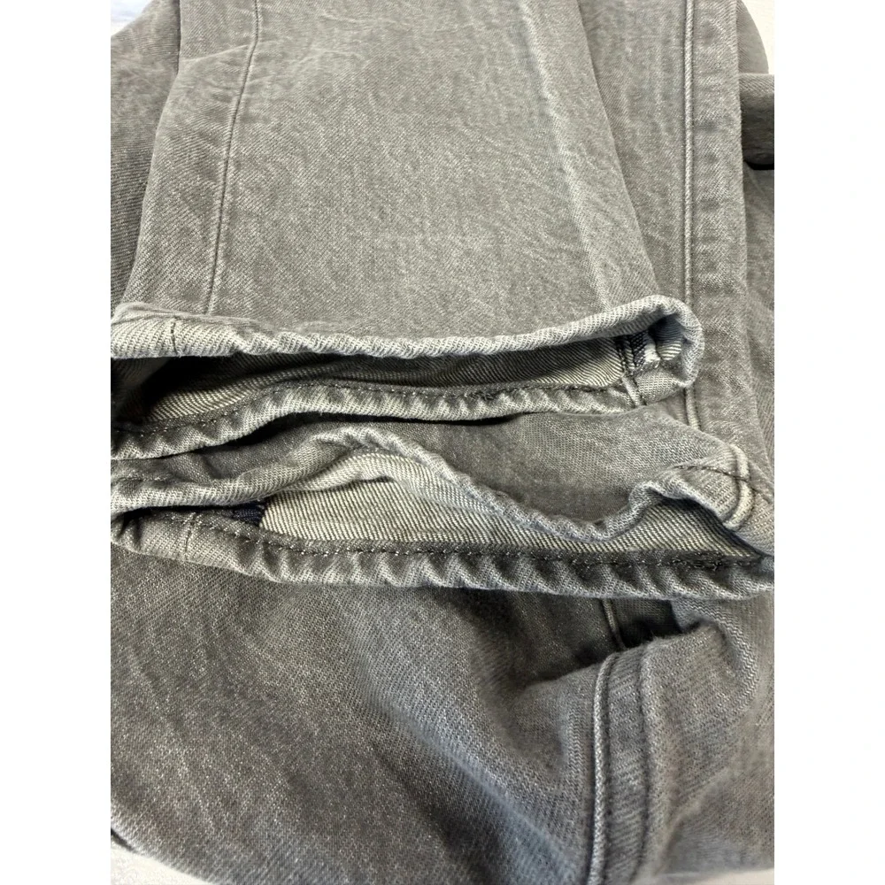 Levis 501 Original Fit Mens Jeans 30x34  Gray Button Fly denim Jeans (CC42)